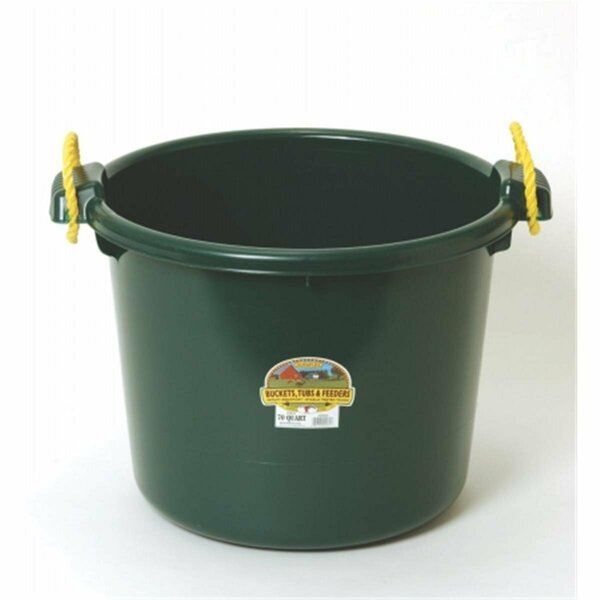 Miller Mfg Co Inc Muck Tub- Green 70 Quart - PSB70GREEN MI37122